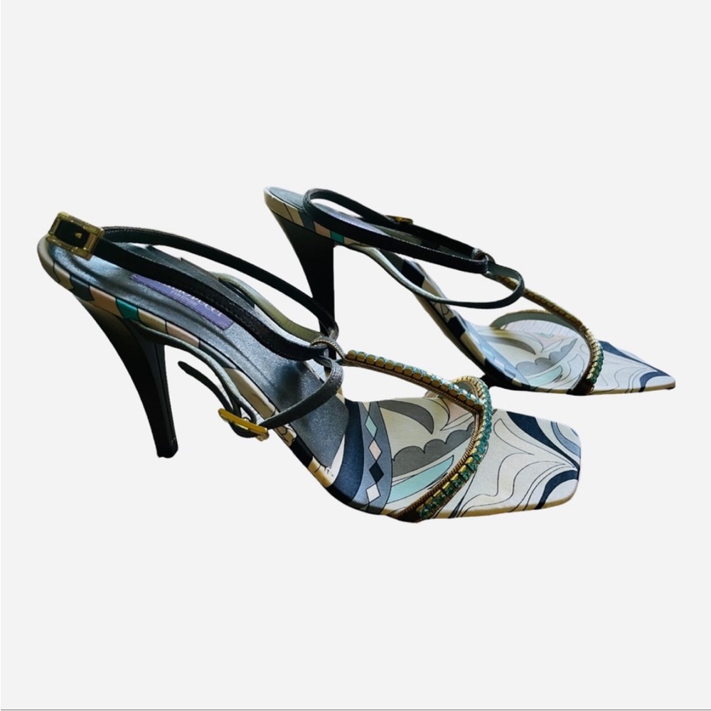 EMILIO PUCCI Jewel Rhinestone Sandals
Size 41 - Picture 11 of 16